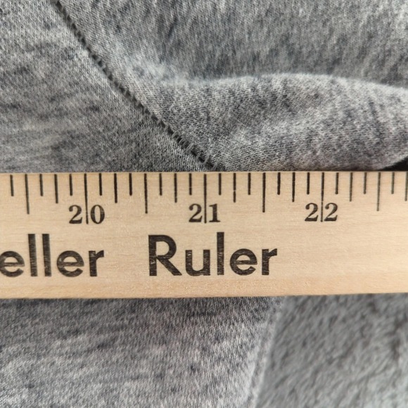 Hollister Hoodie Large Gray Full Zip California Logo Sweatshirt Fleece Y2K Style - Picture 8 of 10
